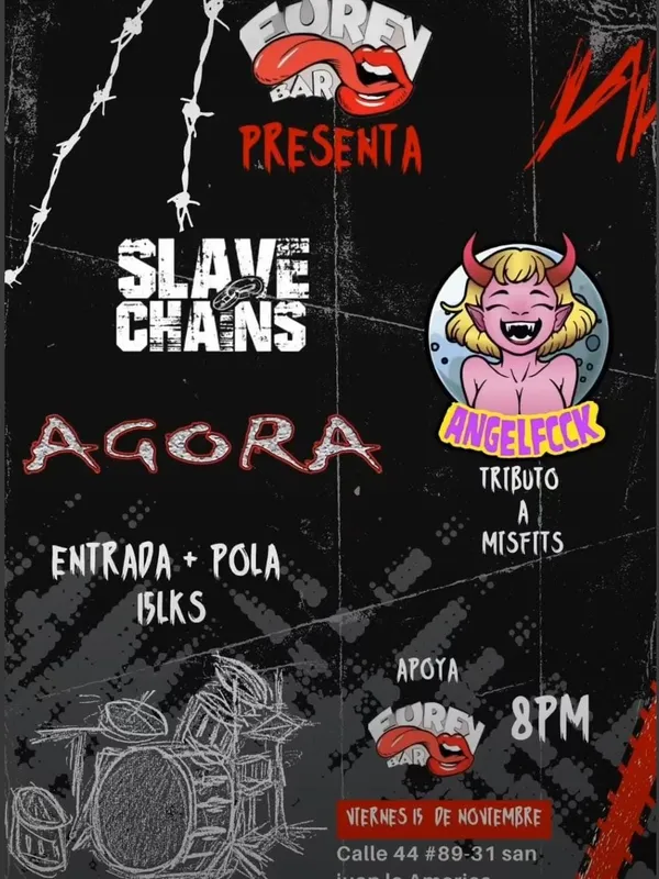 Flyer for Eureka Bar Presenta (2024) at Eureka Bar, Medellín